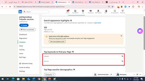 top-keyword-linkedIn