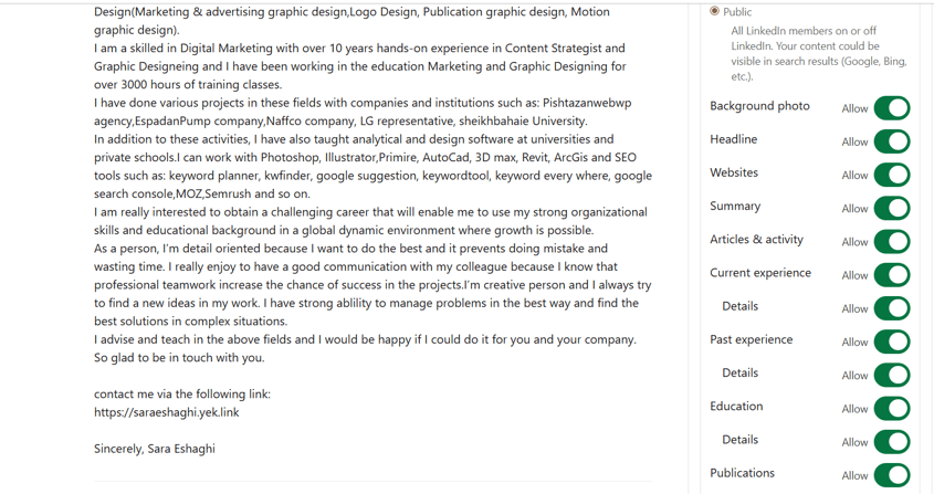 Articles & Activity IN LINKEDIN