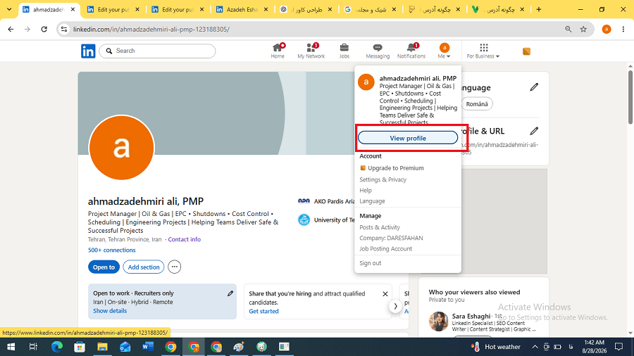 view profile in linkedin (1)